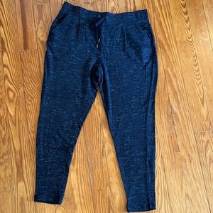 Lou & Grey sweatpants. Black & white. Size medium.